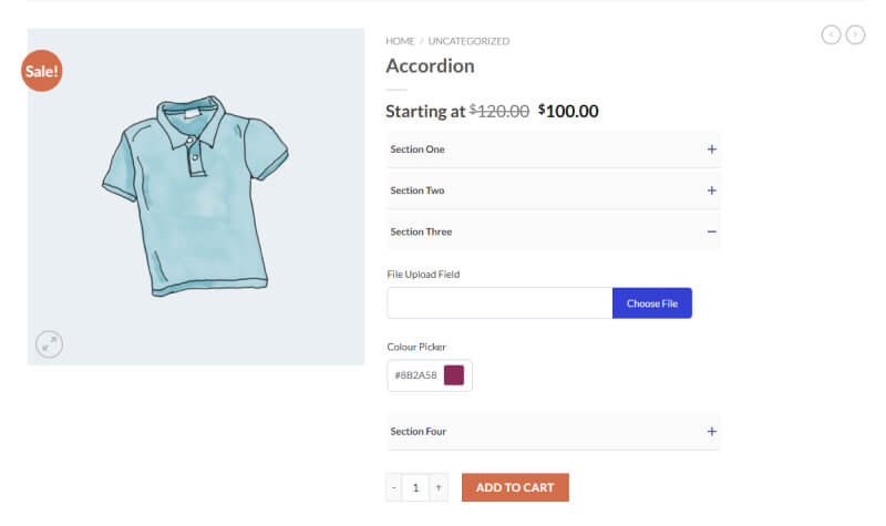Acowebs Custom Product Addons showing budget-friendly customization with good feature set