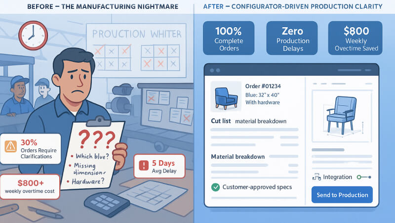 Production Delays from Unclear Specifications