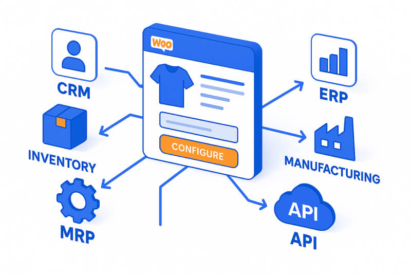 WooCommerce configurator integrations